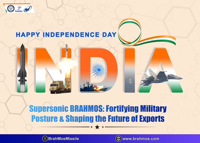 On 78th Independence Day, Team BrahMos pledges to carry forward the aspirations and dreams of our great nation