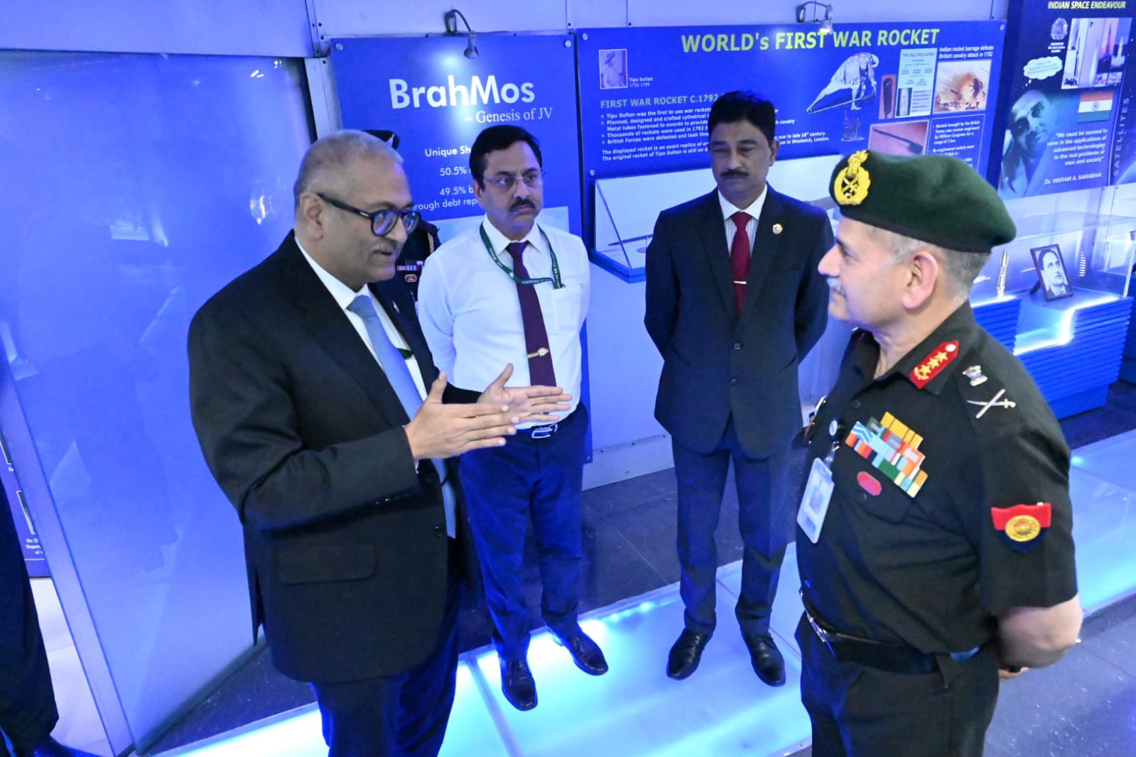 Lt. Gen. Upendra Dwivedi in conversation with BrahMos CEO & MD