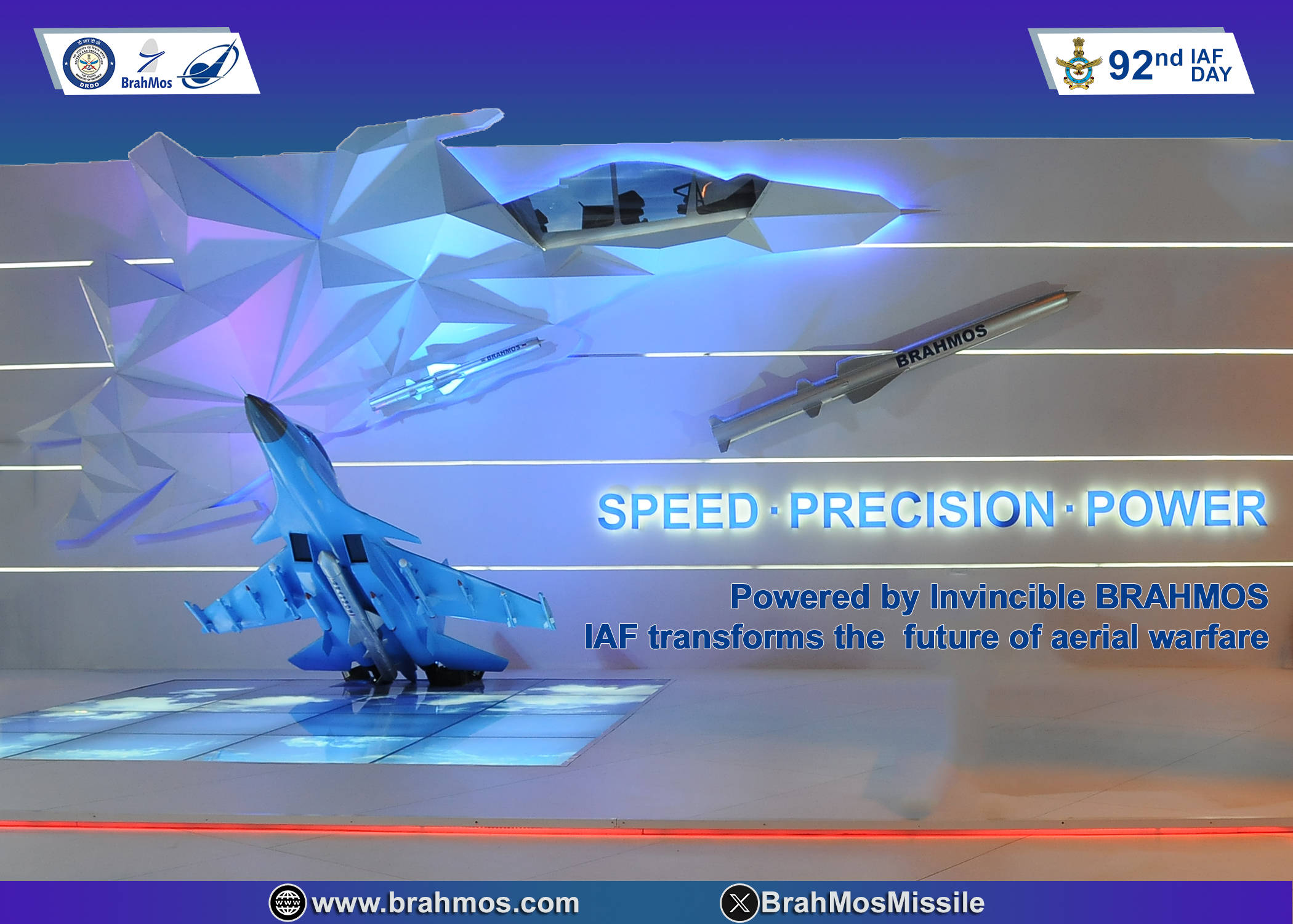 On the 92nd Anniversary of IAF, BrahMos salutes heroic air warriors
