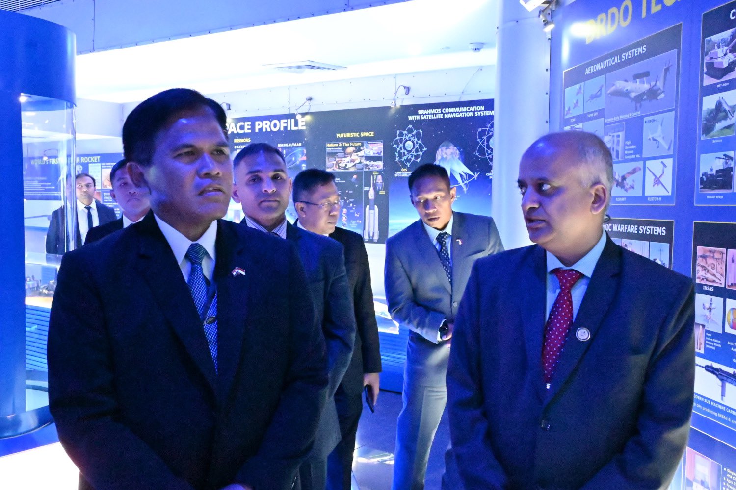 Chief of Staff, Adm. Muhammad Ali of the Indonesian Navy visits BrahMos Aerospace HQs
